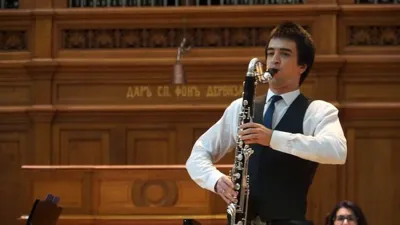 Pierre Max Dubois. Sonatina-tango for bassoon and piano (version for bass clarinet)