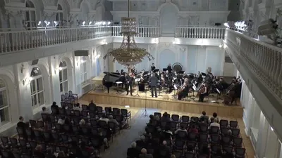 Фарадж Караев. Концерт для оркестра и скрипки соло (2004). Фрагмент