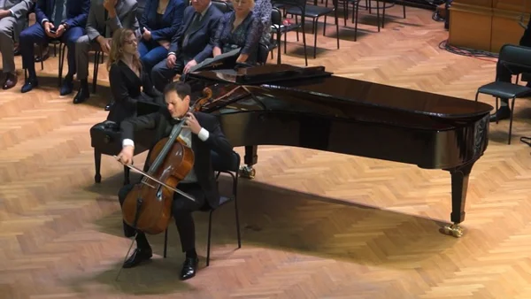 S. Rachmaninov. Sonata for cello and piano. Part III, Andante