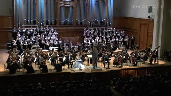 Joseph Haydn. Choir "Ach! das Ungewitter nah`t. Hilf uns, Himmel!" from "The Seasons"