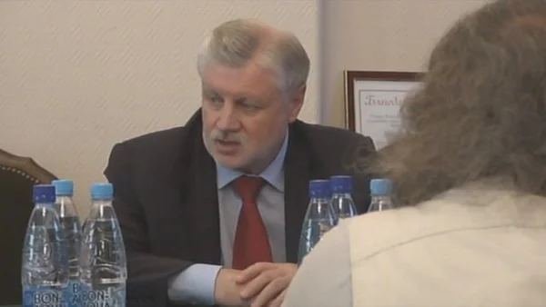 Sergey Mironov Speaks at the Rector’s Office Meeting