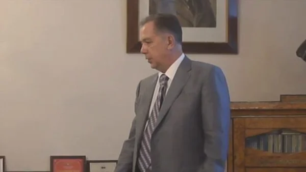 Rector Alexander Sokolov Is Speaking at the Meeting of the Board of Trustees