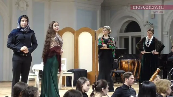 Igor Stravinsky "Mavra". Comic opera on the Pushkin's poem  "House in Kolomna"