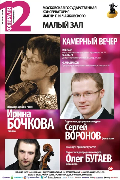 Вечер скрипичной музыки