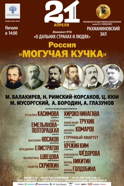 Россия: «Могучая кучка»
