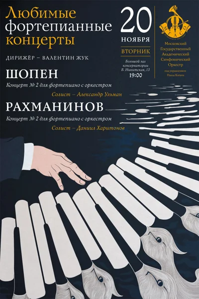 Любимые фортепианные концерты: Шопен — Рахманинов