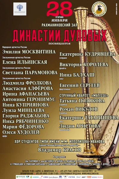 Вечер памяти династии Дуловых