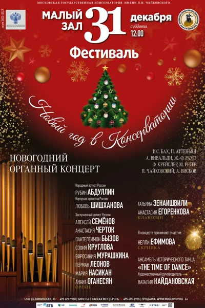 Новогодний органный концерт