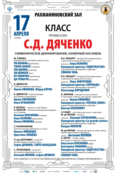 Класс профессора С.Д. Дяченко