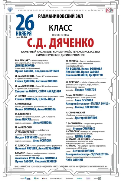Класс профессора С.Д. Дяченко
