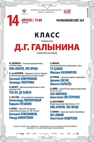 Класс профессора Д.Г. Галынина 