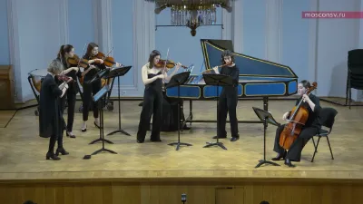 И. С. Бах. Концерт для флейты, скрипки, клавесина, струнных и бассо континуо, BWV 1044: I. Allegro