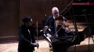 Bohuslav Martinů. From <i>Three Madrigals for Violin and Viola</i>, H 313: II. Poco andante