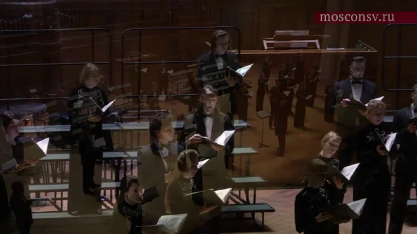 Morten Lauridsen. "O nata lux".  Moscow Conservatory Chamber Choir