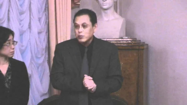 Mr. Toru Saruya (<i>Yamaha</i>) Speaks at the Moscow Conservatory
