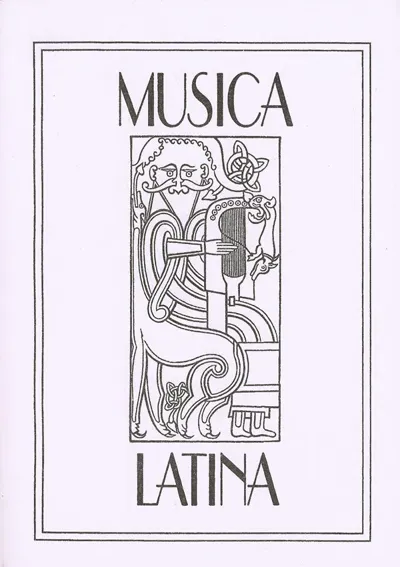 Musica latina: латинские тексты в музыке и музыкальной науке