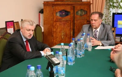 Заседание ректорат с участием С. М. Миронова
