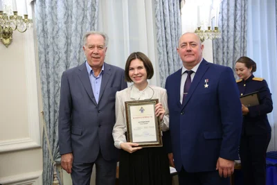 Вручение ведомственных наград СК РФ