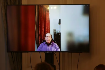 Видео-приветствие участникам презентации прислал Павел Коган –  народный артист России, скрипач, дирижер, сын Леонида Когана
