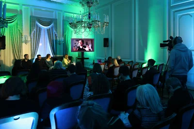 Биомеханика.talks в рамках фестиваля «Биомеханика III». Конференц-зал консерватории перед концертом