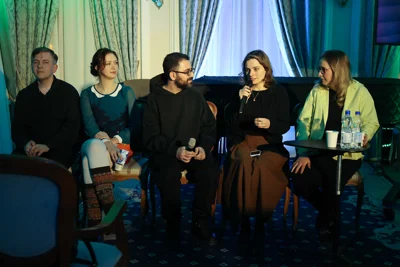Биомеханика.talks в рамках фестиваля «Биомеханика III». Конференц-зал консерватории перед концертом в Рахманиновском зале