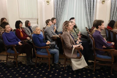 Презентация книги «Владимир Горлинский. За светом. Путешествие по ансамблю» и церемония награждения победителей III Международного музыковедческого конкурса «Музыкальная академия». Конференц-зал