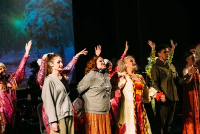 Постановка оперы «Морозко» в зале музея «Новый Иерусалим»
