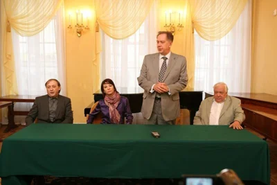 Пресс-конференция конкурса композиторов на написание музыки к балету «Чаплин»