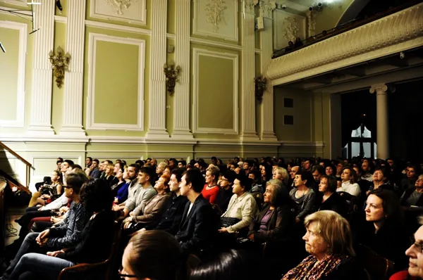 На концерте в рамках Всероссийской акции «Ночь искусств». 