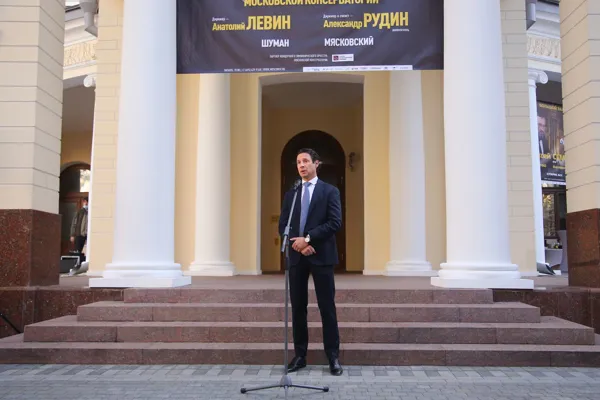 Президент компании «Siemens» в России Александр Либеров.