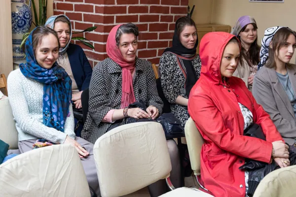 Встреча в подворье Валаамского монастыря