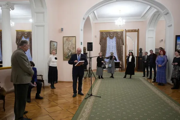 На открытии Выставки живописи «Русский Север».