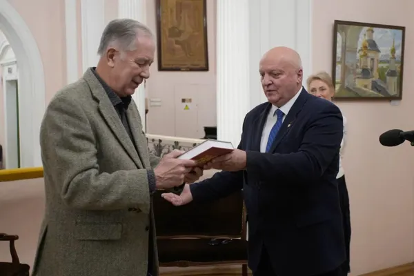 На открытии Выставки живописи «Русский Север».