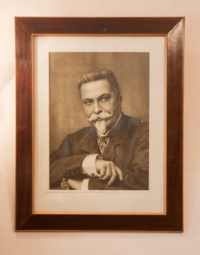 Портрет В.И. Сафонова (ректор Московской консерватории с 1889 по 1906) в ректорате 