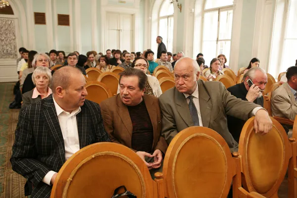 На конференции по принятию нового Устава Консерватории 26 мая 2011 года
