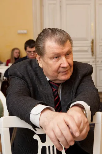 Член Жюри I тура конкурса, композитор, Народный артист Российской Федерации, профессор Московской консерватории Владислав Германович Агафонников.