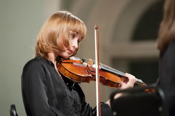 «Rusquartet». Анна Янчишина (вторая скрипка).