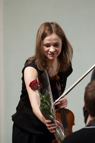 «Rusquartet». Анна Снежина (первая скрипка).