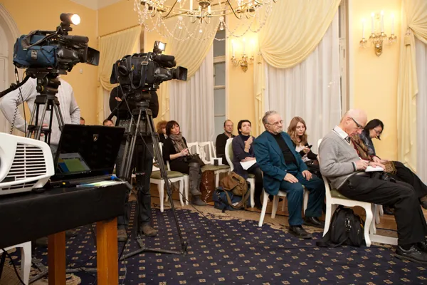 Пресс-конференция «О ходе реставрационных работ ФГБОУ ВПО «Московской государственной консерватории».