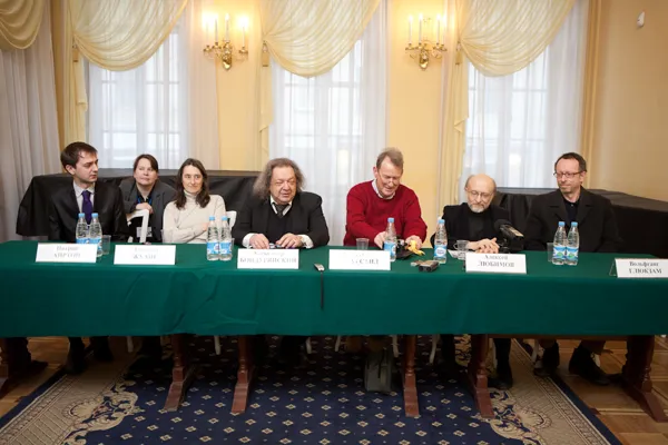 Пресс-конференция к проведению II Международного конкурса клавесинистов им. А. В. Волконского.