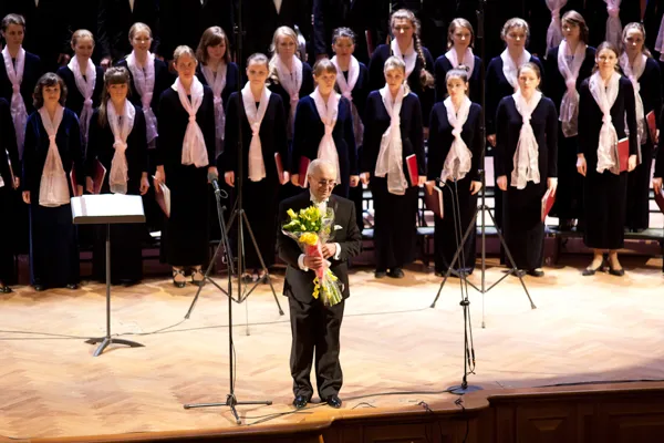 Концерт, посвященный 90-летию Кафедры хорового дирижирования Московской консерватории.