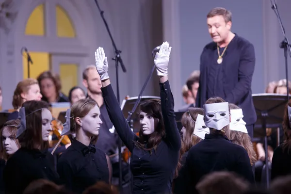 Мелодрама «Орфей» Евстигнея Фомина. Постановка в Рахманиновском зале консерватории.