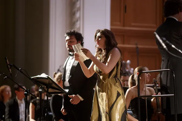 Второй международный музыкальный фестиваль Динары Алиевой Opera Art. Торжественное открытие фестиваля. Дж. Пуччини. «Ласточка», опера в концертном исполнении.