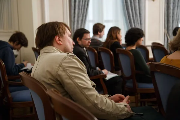 В конференц-зале Московской консерватории под эгидой Научно-творческого центра современной музыки при поддержке Гёте-института в Москве прошёл Музыкальный симпозиум «РЕФОРМАЦИЯ / PERESTROIKA».