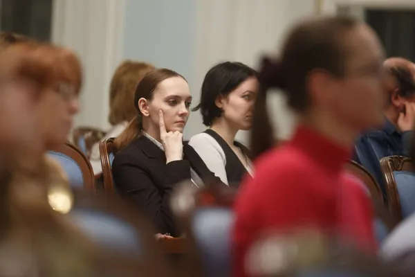 Юбилейный классный вечер профессора Сергея Ивановича Кравченко (скрипка) в Рахманиновском зале консерватории.