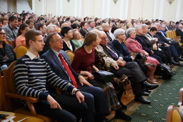 Оперный театр Московской консерватории. Во время спектакля.