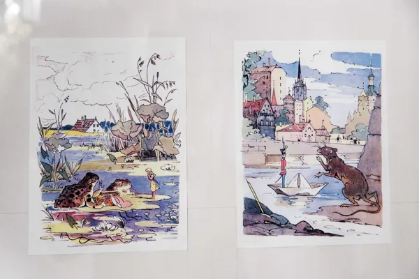 Валерий Сергеевич Алфеевский (1906 – 1989) – советский иллюстратор, художник, график, член Московского союза художников. Иллюстрации к сказкам Г.Х. Андерсена.