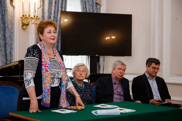 Выступает член жюри конкурса, декан факультета повышения квалификации, профессор кафедры истории русской музыки МГК им. П.И. Чайковского Ирина Арнольдовна Скворцова.