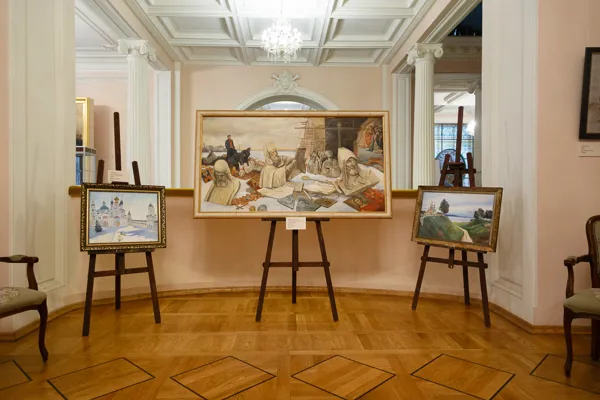 В фойе Большого зала Московской консерватории открылась обширная выставка работ российского художника Бориса Клементьева. 