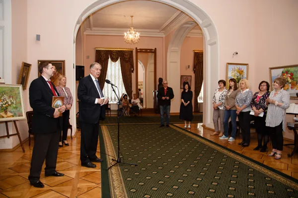 Приветственное слово ректора Московской консерватории, профессора Александра Сергеевича Соколова.